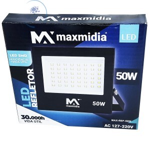 REFLETOR LED 50W (MAX-REF-50W)