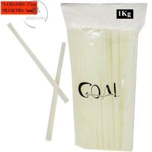 JOGO DE BASTÃO  PARA COLA QUENTE PACOTE 1Kg (GL-0328)