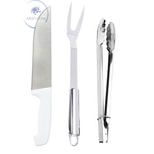 CONJUNTO PARA CHURRASCO KIT COM 3 PEÇAS (ID-1890N)