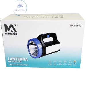 LANTERNA RECARREGÁVEL SOLAR (MAX-1940)