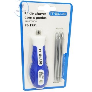 KIT DE CHAVES COM 6 PONTAS (LE-1951)