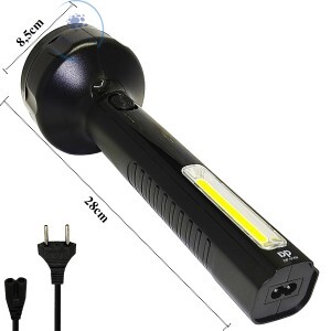 LANTERNA RECARREGÁVEL LED 15w (DP-9169)