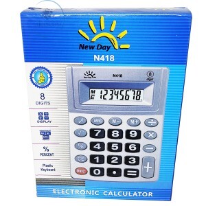 CALCULADORA ELETRÔNICA 8 DÍGITOS (N418)