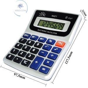 CALCULADORA ELETRÔNICA 8 DÍGITOS (N421)