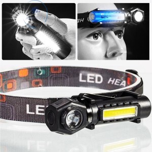 LANTERNA DE CABEÇA 5W+3W (LT-399)