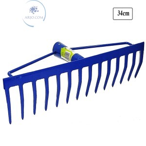 RASTELO ANCINHO PARA JARDINAGEM 34cm (ID-2063R)