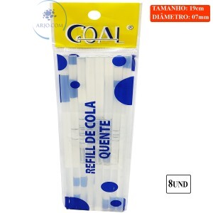 JOGO DE BASTÃO  PARA COLA QUENTE 08 UND (GL0682)