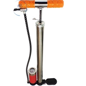 BOMBA DE AR MANUAL COM MANÔMETRO (ID-5113B)