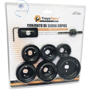 CONJUNTO DE SERRA COPOS  9 PEÇAS (TRY-9685)