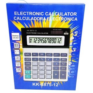 CALCULADORA ELETRÔNICA 12 DÍGITOS (KL0141)