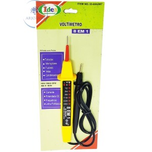 VOLTÍMETRO 8 EM 1 (ID-8862)