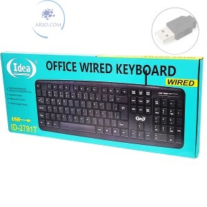 TECLADO COM FIO PARA PC (ID-2791T)