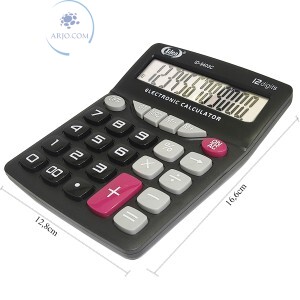 CALCULADORA ELETRÔNICA 12 DÍGITOS (ID-9403C)