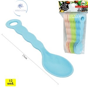 CONJUNTO DE COLHERES 12 PEÇAS (ID-5641E)