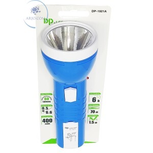 LANTERNA RECARREGÁVEL 1+6 LEDS (DP-1921A)