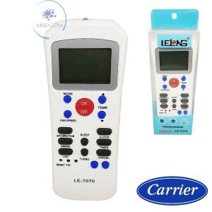 CONTROLE REMOTO AR CONDICIONADO CARRIER (LE-7070)
