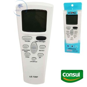 CONTROLE REMOTO AR CONDICIONADO CONSUL (LE-7297)
