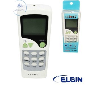 CONTROLE REMOTO AR CONDICIONADO ELGIN (LE-7434)