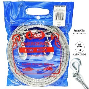 CABO PARA REBOQUE 08mm X 04m (ID-0364C)