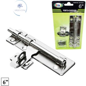 FERROLHO COM PORTA CADEADO 6