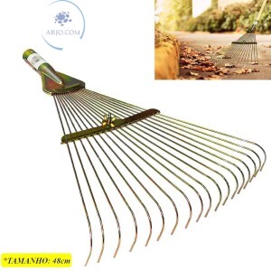 RASTELO VASSOURA PARA JARDINAGEM REGULÁVEL (ID-7887R)