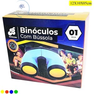 BINÓCULO COM BÚSSOLA (BAR-66864-6)