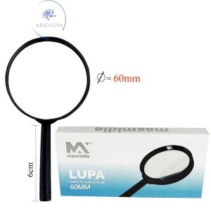 LUPA DE MÃO 60mm (MAX-66805)