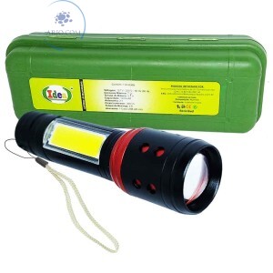LANTERNA TÁTICA RECARREGÁVEL 11,5cm X 3cm (ID-9594L)