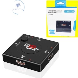 ADAPTADOR HDMI SWITCH HUB (LE-4111)