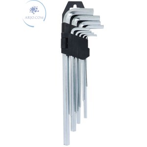 JOGO DE CHAVES ALLEN 09 UNIDADES LONGAS (N335)