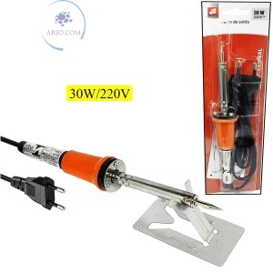 FERRO DE SOLDA PROFISSIONAL 30W / 220V (BAR-58224-2)