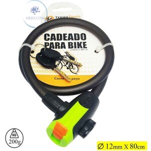 TRAVA CADEADO DE SEGURANÇA 12mm X 80cm (TRY-6078)