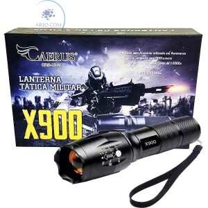 LANTERNA TÁTICA RECARREGÁVEL (CRS-X900)