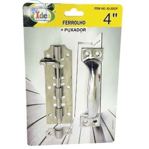 FERROLHO + PUXADOR 4