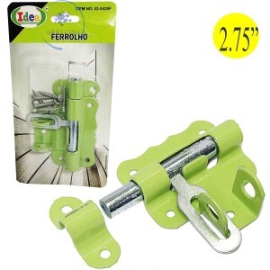 FERROLHO COM PORTA CADEADO 2.75