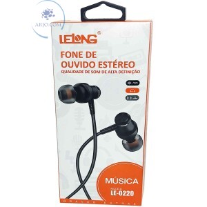 FONE DE OUVIDO ESTÉREO (LE-0220)