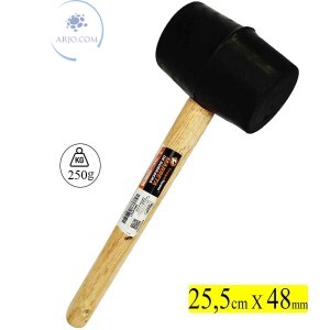 MARRETA DE BORRACHA 25,5cm (TRY-0141)