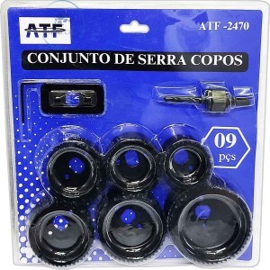 CONJUNTO DE SERRA COPOS 9 PEÇAS (ATF-2470)