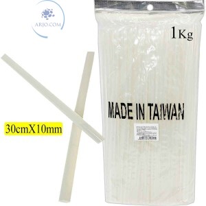 BASTÃO PARA COLA QUENTE 30cmX10mm PACOTE 1kg (ATF-2621)