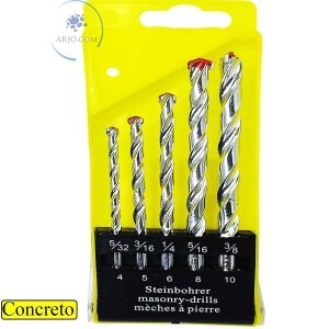 JOGO DE BROCAS PAREDE (ATF-4003)