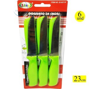 CONJUNTO DE FACAS 6 PEÇAS (ID-6371P)