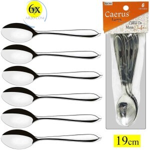 COLHER DE MESA 6 UNIDADES (CRS-2606)