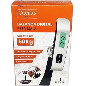 BALANÇA DIGITAL DE MALA 50Kg (CRS-2518)