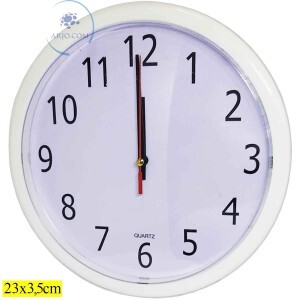 RELÓGIO DE PAREDE REDONDO 23cm (MAX-621001-52)