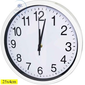 RELÓGIO DE PAREDE REDONDO 25cm (MAX-621001-56)