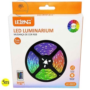 FITA DE LED 5 METROS RGB USB (LE-2227)
