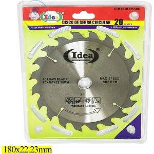 DISCO DE SERRA CIRCULAR PARA MADEIRA 20 DENTES (ID-5255MK)